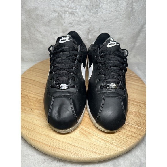 Nike Cortez ‘72 OG Basic‎ Leather Black & White  Mens Size 10 (819719-012) 2017 main image 8